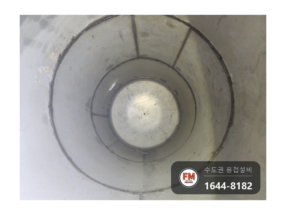 복지시설 온수탱크 교체 경판 동판 현장 용접 고무발포 보온 시공 사진 38